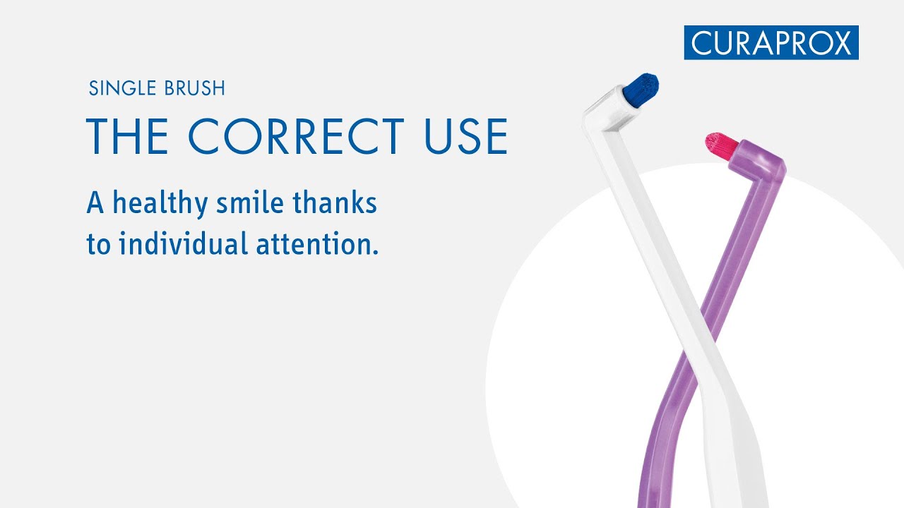 CURAPROX  I SINGLE BRUSH CS 1006 I the correct use I EN