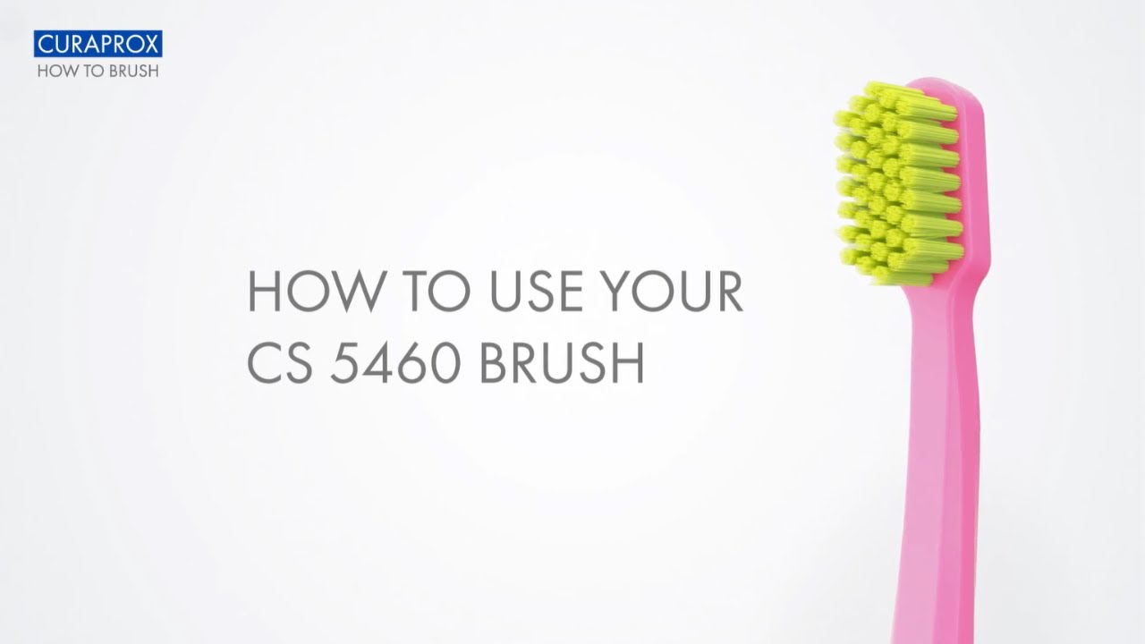 How to Use Your Curaprox CS 5460 Ultra Soft Toothbrush | Instructional Video