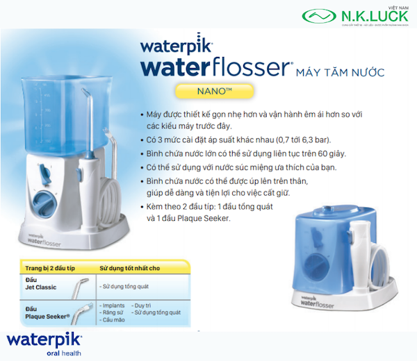 Máy tăm nước Waterpik Nano
