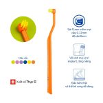 Bàn chải implant răng niềng Curaprox CS 708 implant ortho - cam