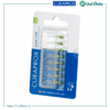 Bộ 8 đầu thay cho bàn chải kẽ răng CURAPROX CPS 011 Prime xanh lá