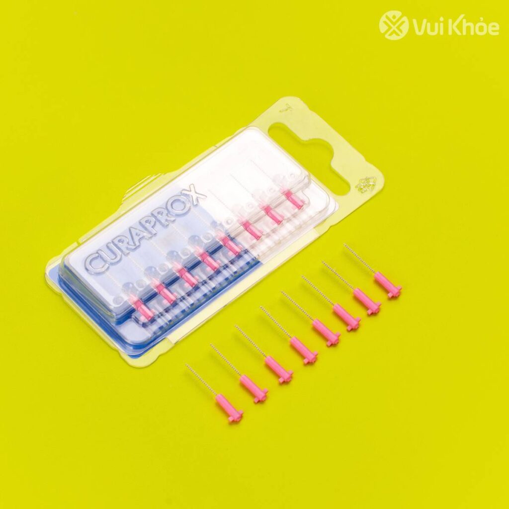 Đầu thay cho bàn chải kẽ răng Curaprox CPS 08 Prime hồng