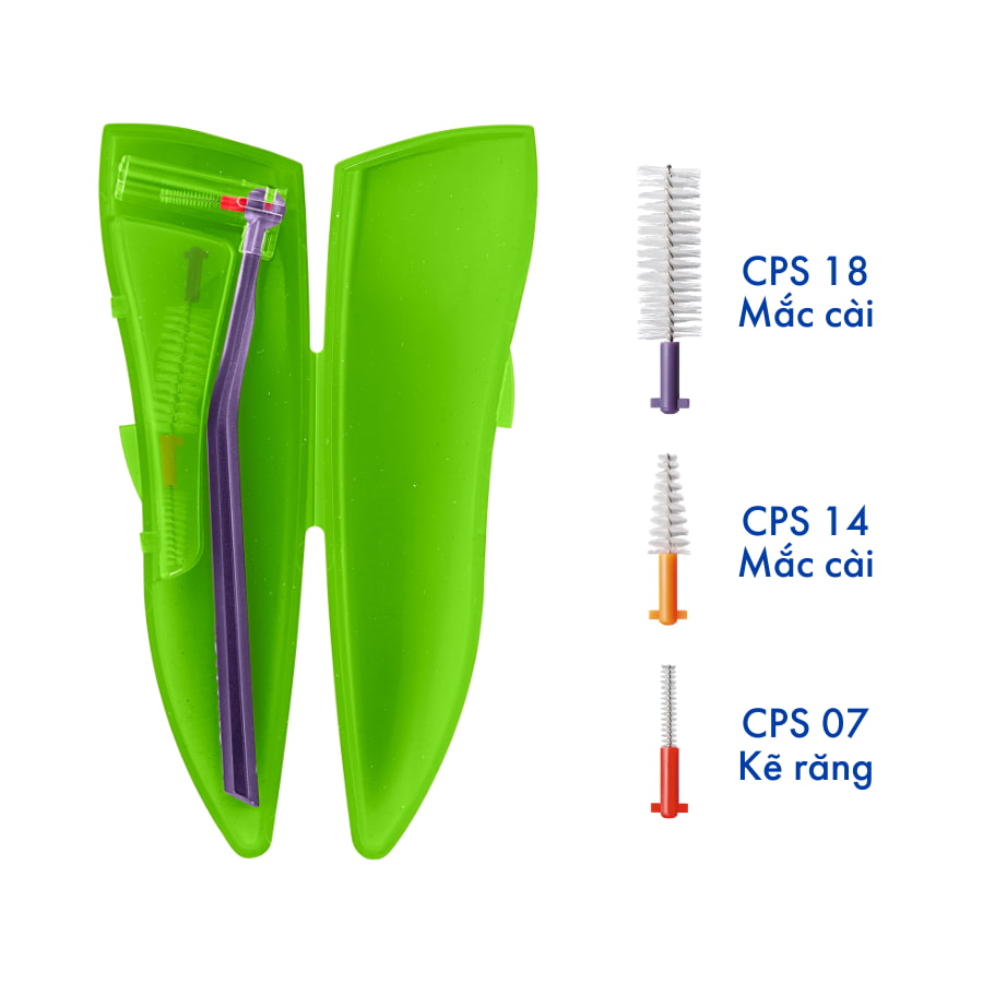 Thumbnail Curaprox CPS 460 Ortho Kit xanh lá