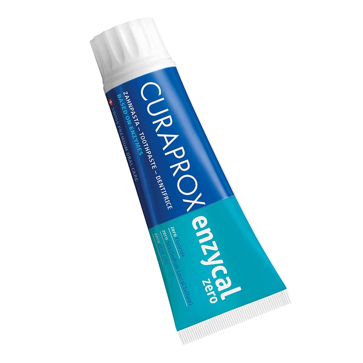 Thành phần kem đánh răng Curaprox Enzycal Zero không chứa Fluoride