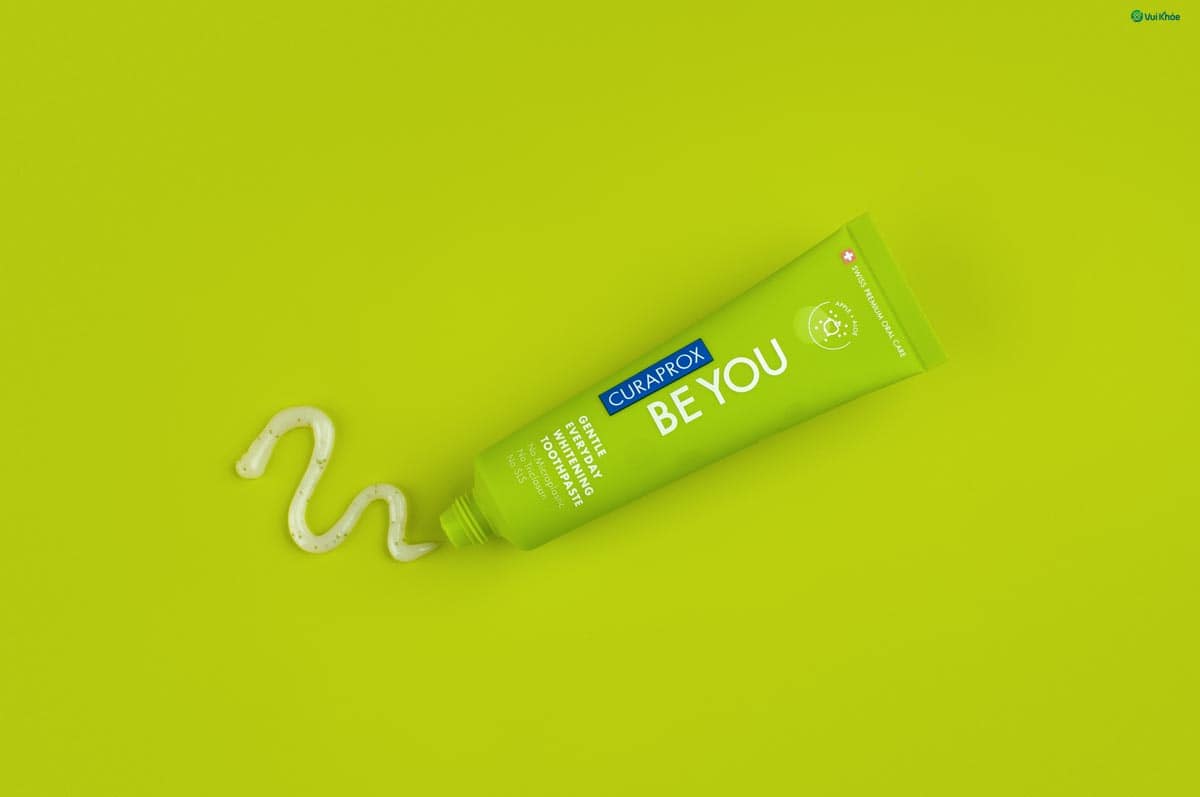 Kem đánh răng Curaprox Be You giúp làm trắng răng tự nhiên