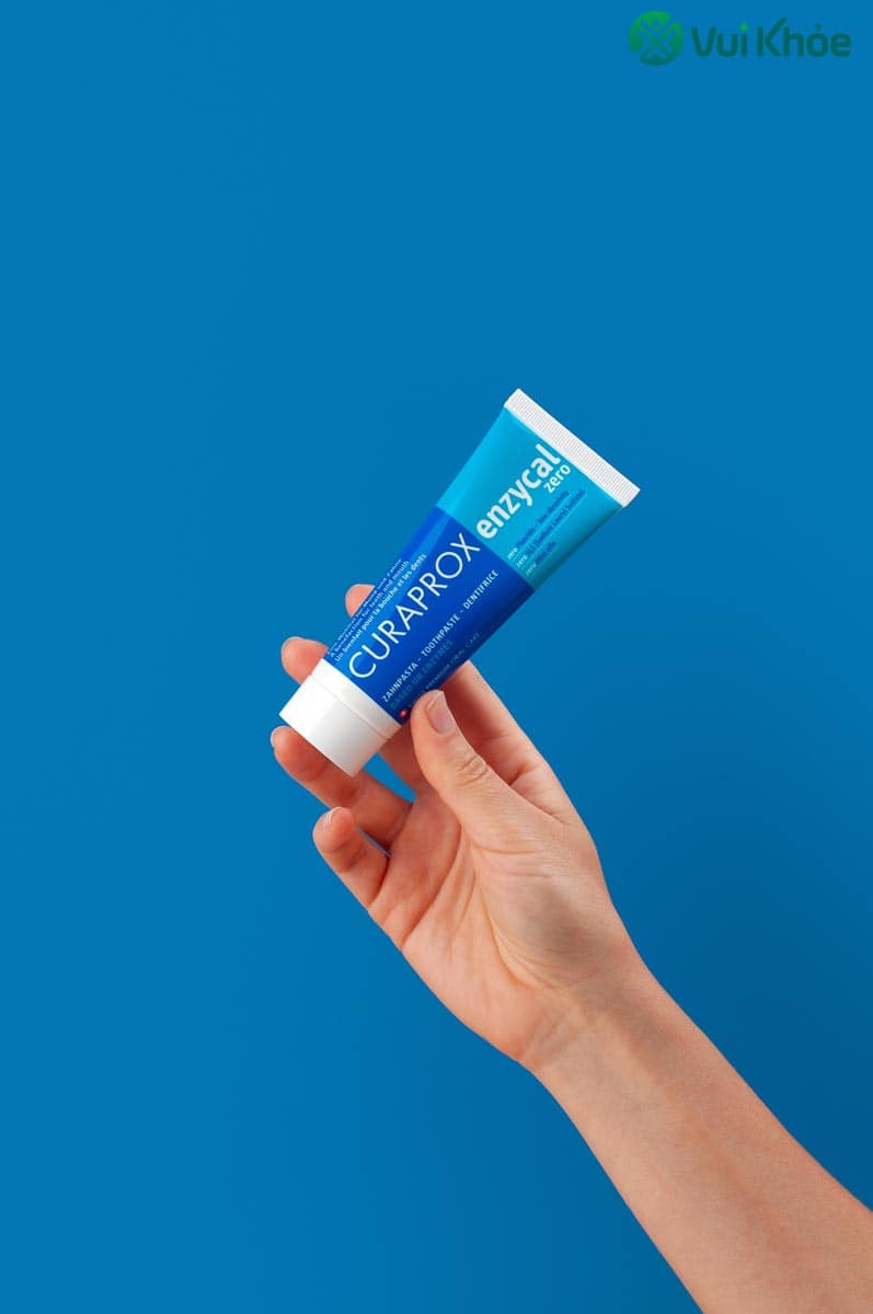 Hướng dẫn sử dụng kem đánh răng Curaprox Enzycal Zero