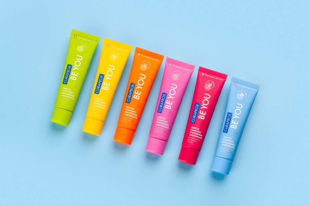 Bộ sưu tập kem đánh răng Curaprox Be You