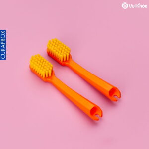 Bộ 2 đầu thay cho bàn chải răng Curaprox CS 5460 Travel Set Cam