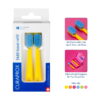 Hộp bộ 2 đầu thay cho bàn chải răng Curaprox CS 5460 Travel Set vàng