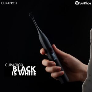Thân bàn chải điện Curaprox Black is White