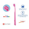 Bàn chải trẻ em Curaprox Kids hồng