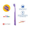 Bàn chải trẻ em Curaprox Kids tím