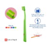 Bàn chải trẻ em Curaprox Kids xanh lá