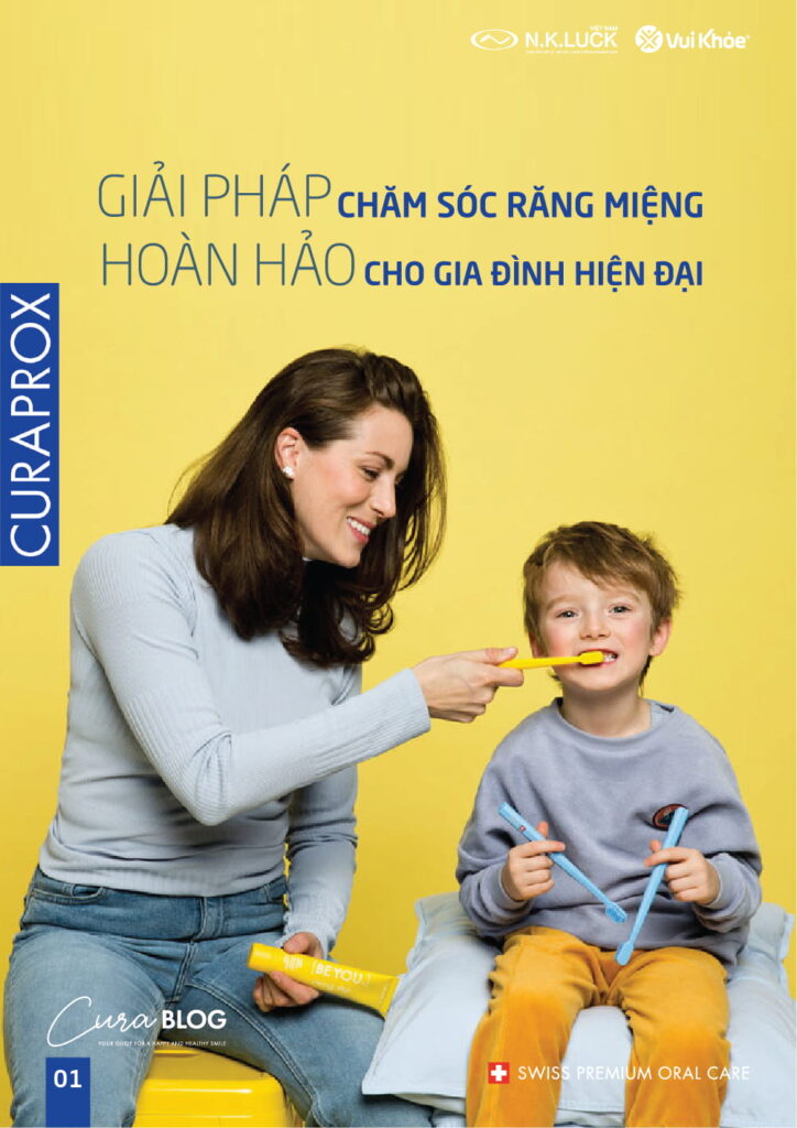Curablog 01: Giải pháp chăm sóc răng miệng hoàn hảo cho gia đình hiện đại