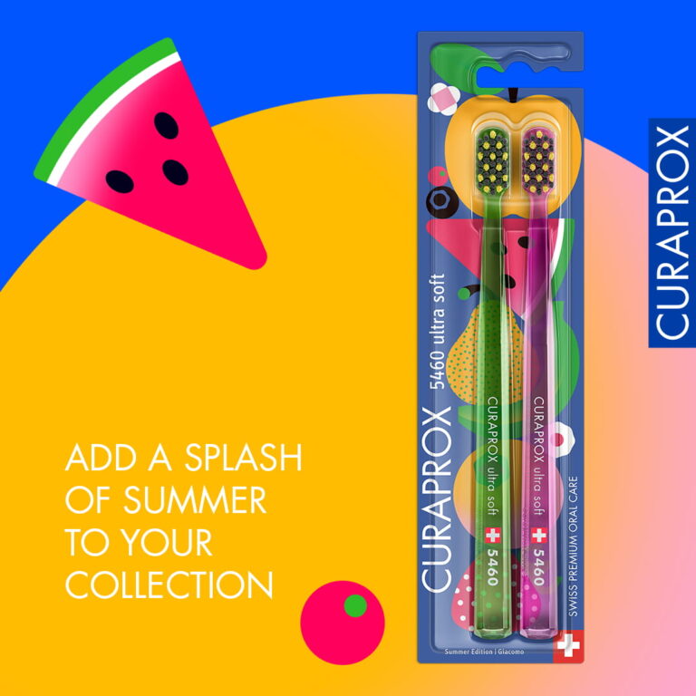 Bàn chải Curaprox CS 5460 Ultra Soft phiên bản đặc biệt SUMMER 2025