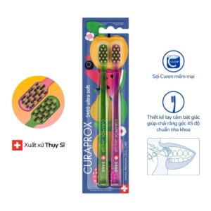 Bàn chải Curaprox CS 5460 Ultra Soft phiên bản đặc biệt SUMMER 2025