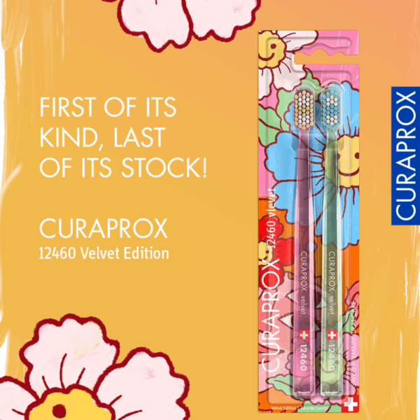 Bộ 2 bàn chải Curaprox CS 12460 Velvet bản đặc biệt