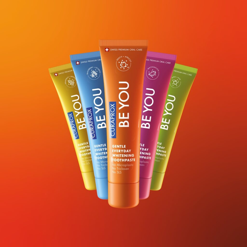 Bộ sưu tập kem đánh răng Curaprox Be You 6 hương vị 60ml