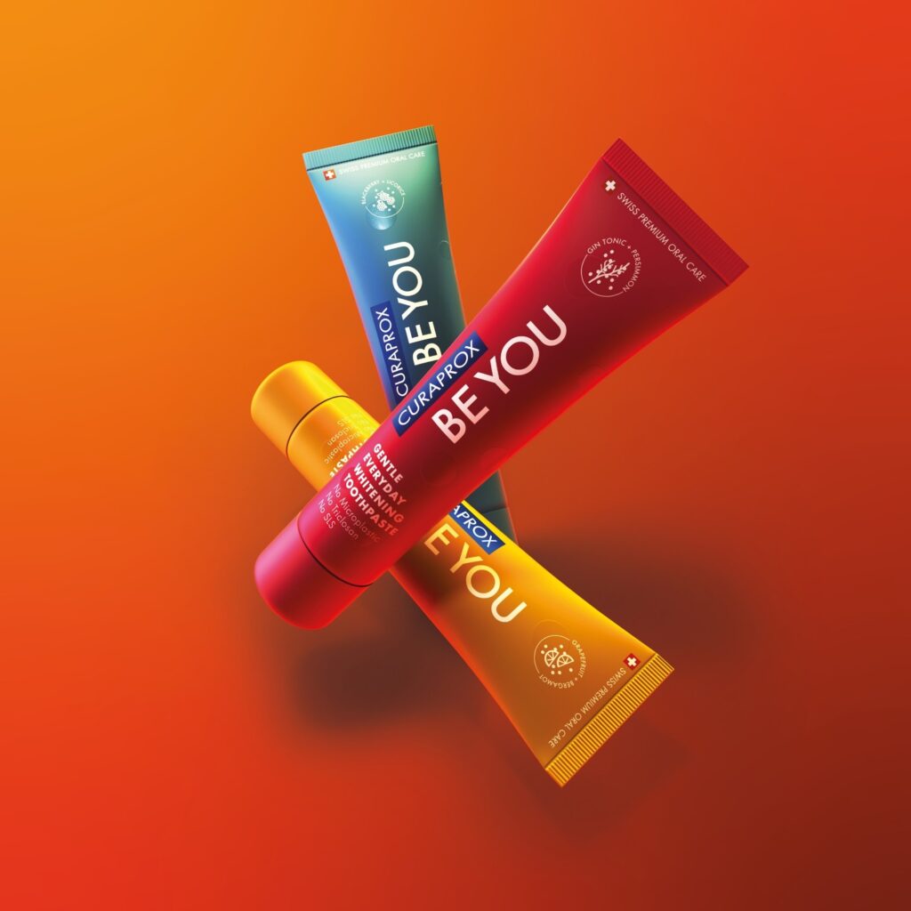 Bộ sưu tập kem đánh răng Curaprox Be You 60ml 3 hương vị