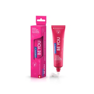 Curaprox Be You, Kem đánh răng 60ml (Hương Gin tonic + Hồng) Hồng đậm