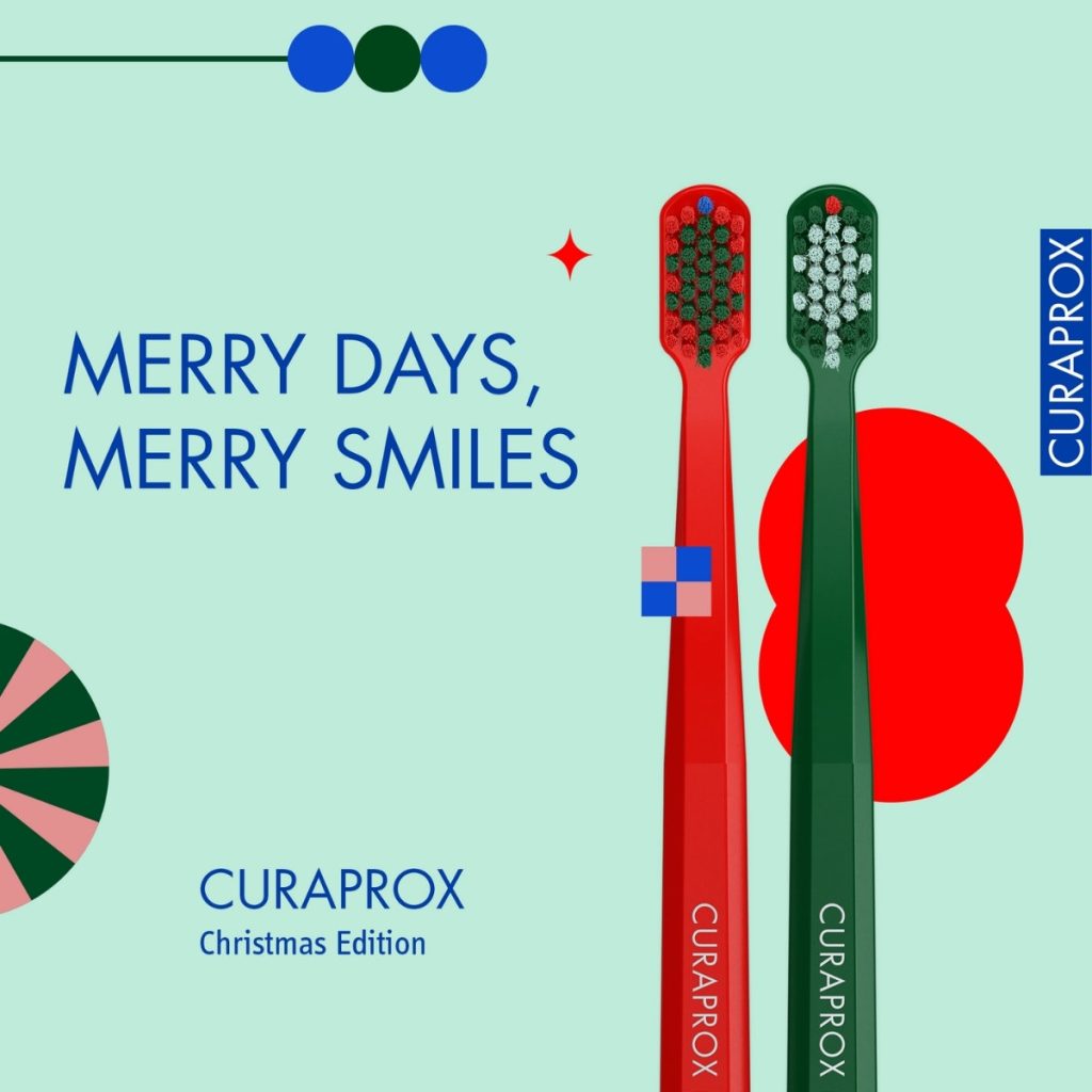 Bộ 2 bàn chải Curaprox CS 5460 Ultra Soft Giáng Sinh 2025 | Phiên bản đặc biệt