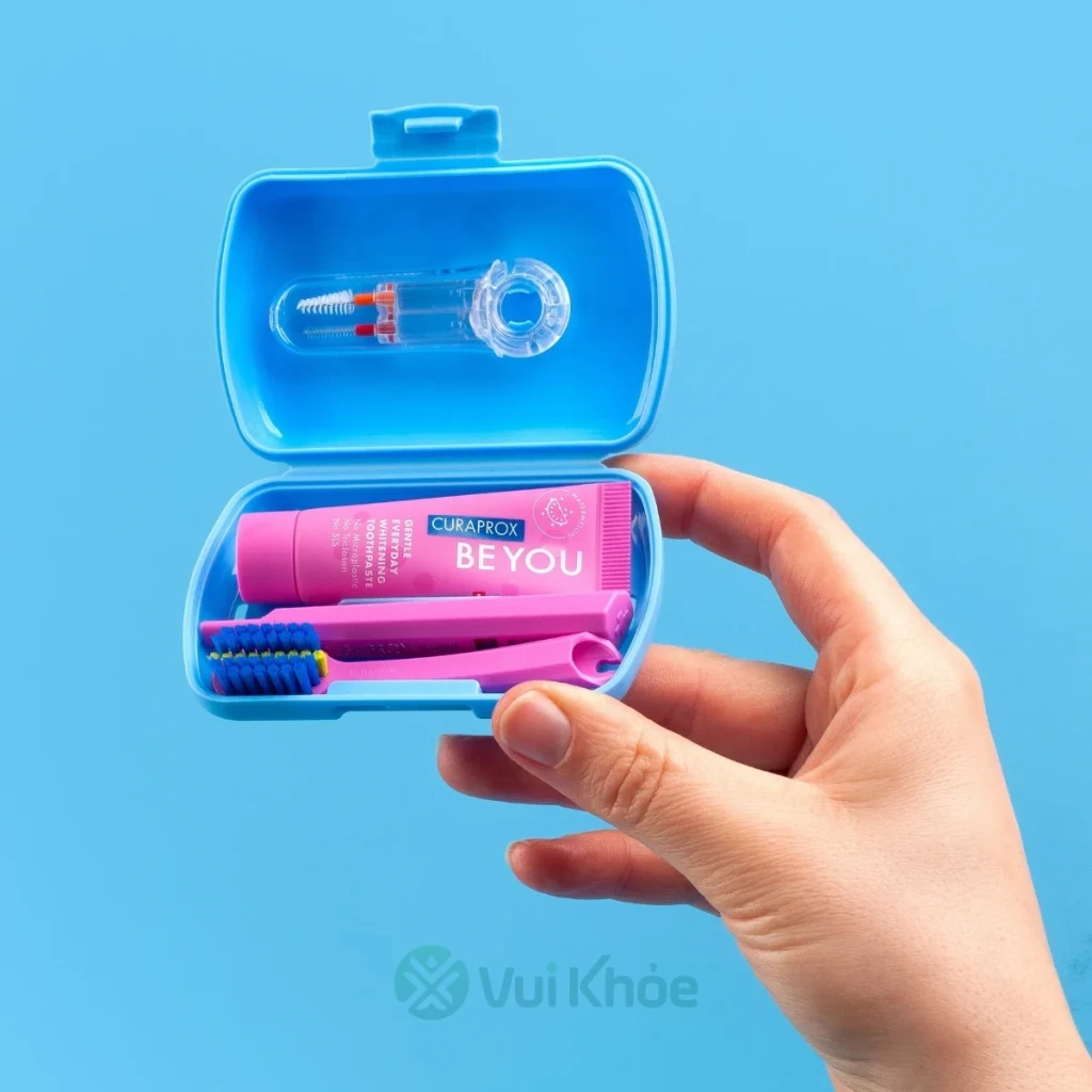 Curaprox Ortho Travel Set (blue open)