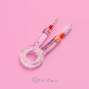 Curaprox Ortho travel set bàn chải kẽ răng tay cầm uhs 425 cps 07 và cps 14